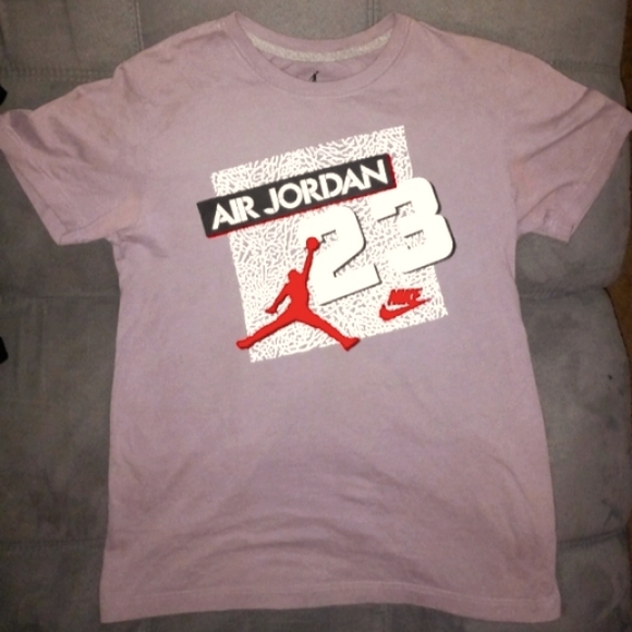 Jordan 23 Rare Logo Gray T-shirt (L) - Picture 1 of 3